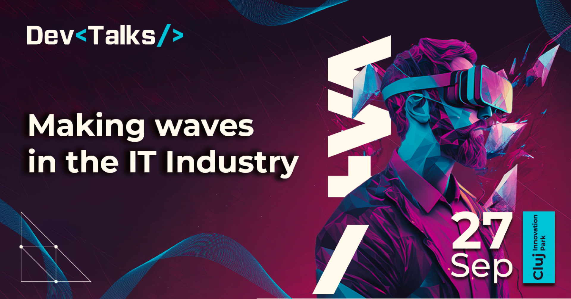 Cea mai mare expo-conferință de IT&C – DevTalks Romania–  vine toamna aceasta în orasul tau, Cluj-Napoca, cu peste 1200 de programatori