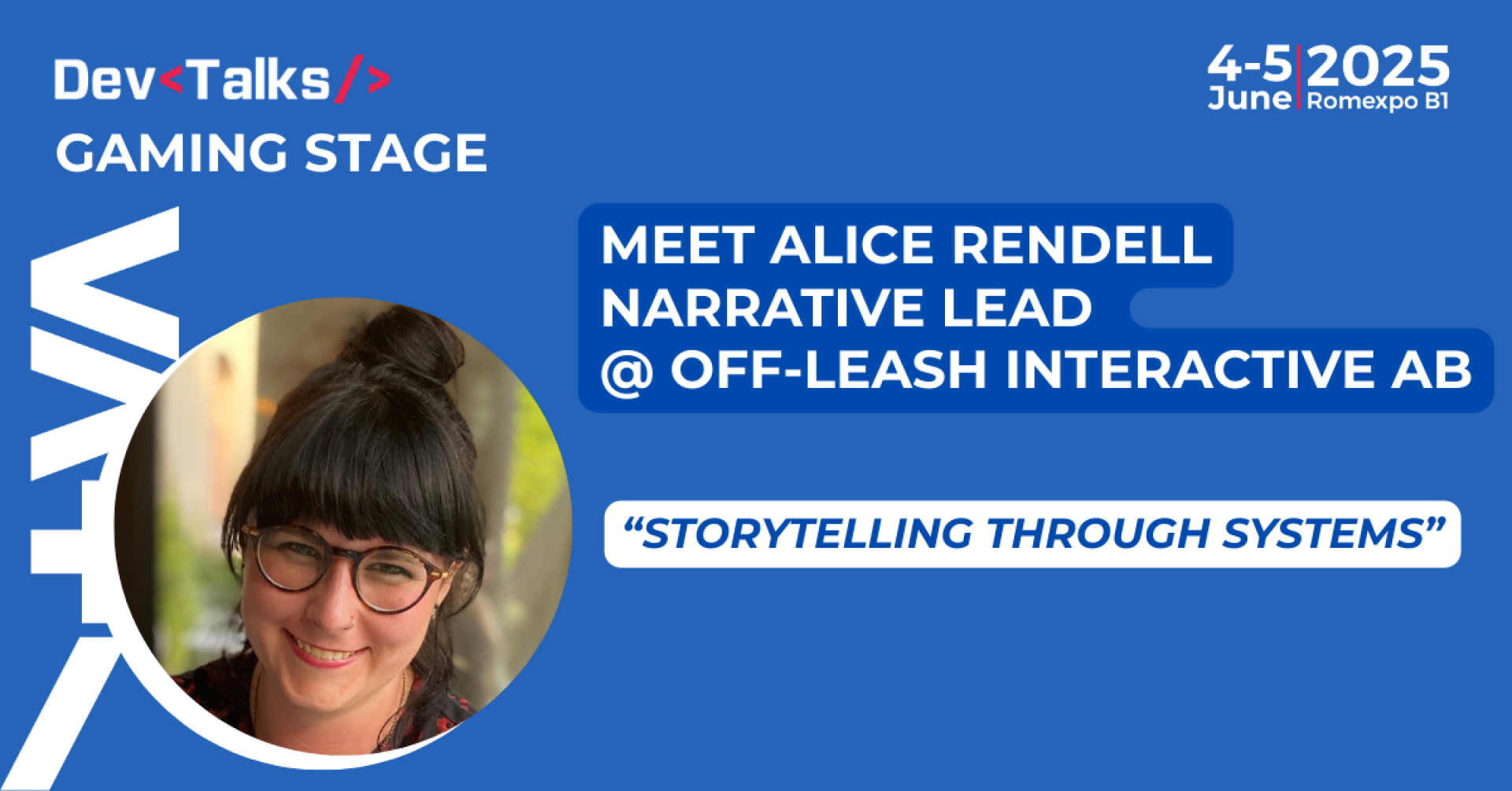 Get to know Alice Rendell - Narrative Lead at Off-Leash Interactive AB
